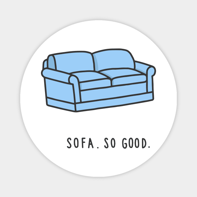 Sofa Magnet by Haasbroek